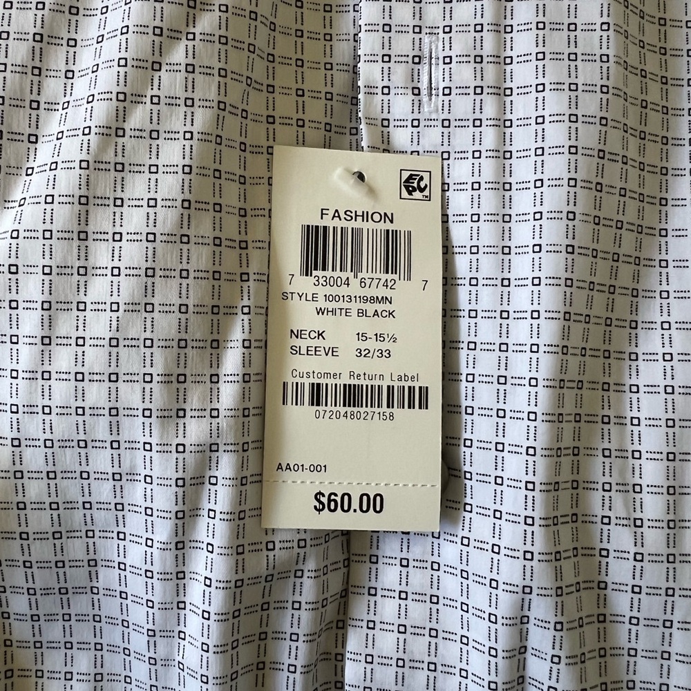 Alfani men’s shirt